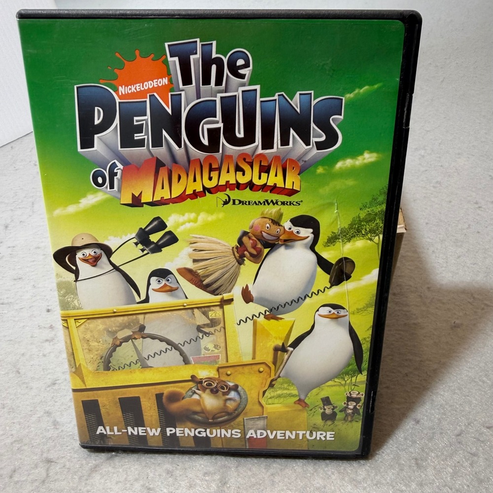 The Penguins of Madagascar All‎ New Penguins Adventure DVD Movie Nickelodeon